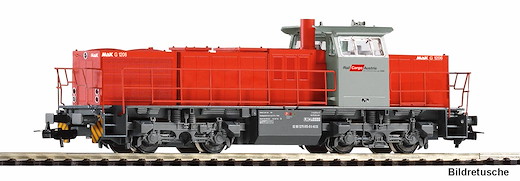 Sound-Diesellok G 1206 RailCargoGroup VI, inkl. PIKO Sound-Decoder, Privatbahn