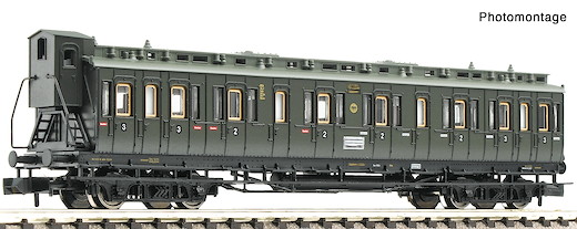 Abteilwagen 2./3. Klasse, DRG
