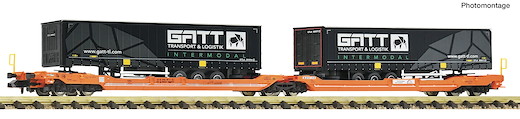 Doppeltaschen-Gelenkwagen T3000e, Wascosa