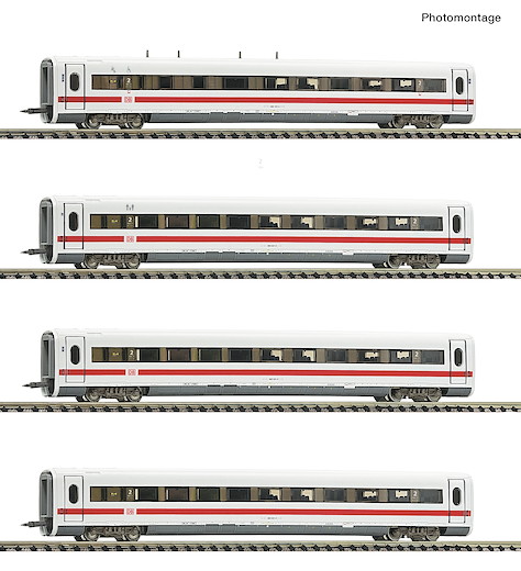 4-tlg. Set: Ergänzungswagen zum ICE 1 (BR 401) „30 Jahre ICE“, DB AG