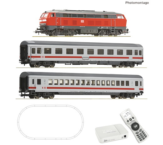 Z21 START newGen Digitalset: Diesellokomotive BR 218 (ROCO LINE, Z21 multiMAUS), DB AG