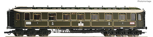 Schnellzugwagen 1./2. Klasse, K.P.E.V.