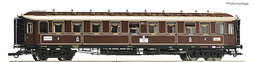 Schnellzugwagen 3. Klasse, K.P.E.V.