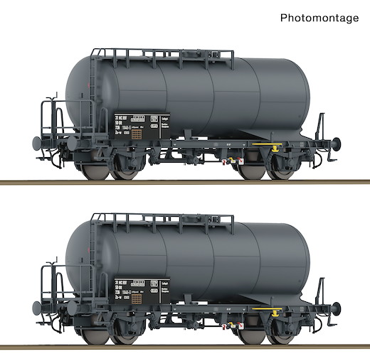 2-tlg. Set: Kesselwagen, DR