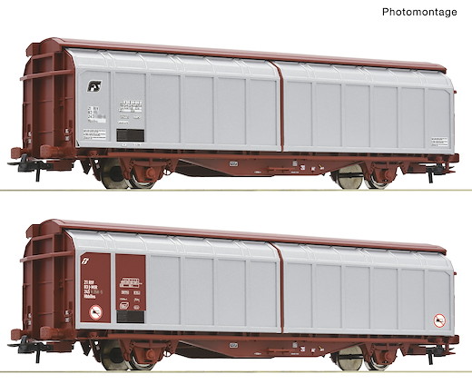 2-tlg. Set: Schiebewandwagen, FS