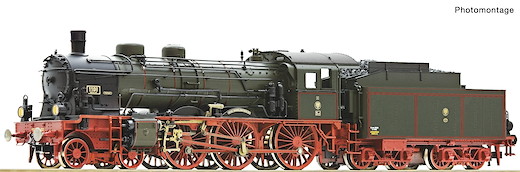Dampflokomotive 1108, K.P.E.V.