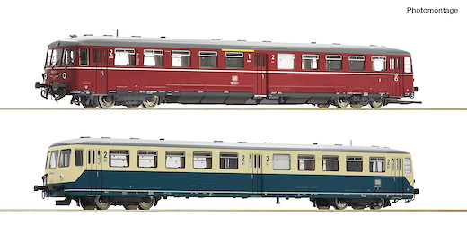 Akkutriebwagen 515 537-9 mit Steuerwagen, DB