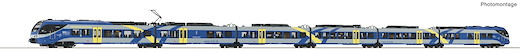 6-tlg. Set: Elektrotriebzug „FLIRT 3“, BRB, Privatbahn