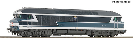 Diesellokomotive CC 72052, SNCF