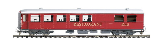 RhB WR 3811 Speisewagen