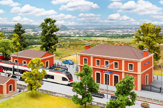 Bahnhof-Set Schweiz