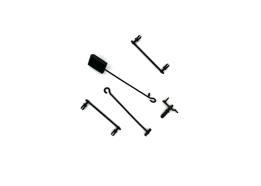 Schaufel, Haken, Kurbel, Grif