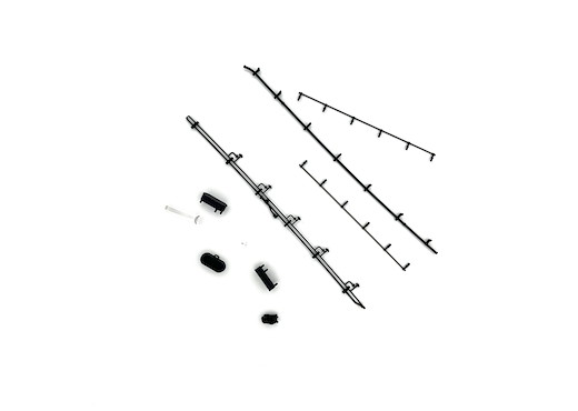 Steckteile Tenderaufbau
