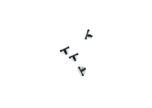 Trägerisolation grau 4 St