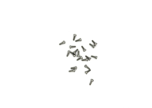 Linsenschraube 2,5x8  10 St