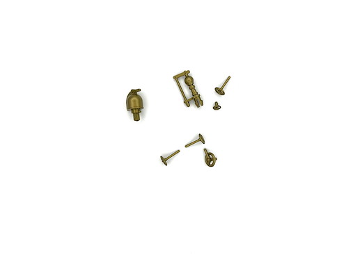 Pfeife, Handrad, Glocke vergo
