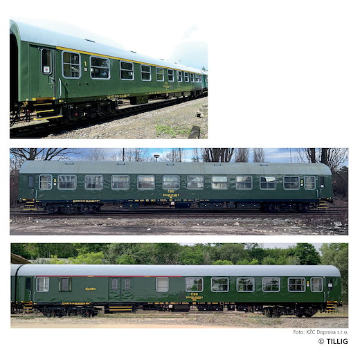 Reisezugwagenset „Retro-Zug der KŽC Doprava s.r.o.“