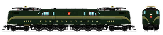 GG1 Electric PRR #4825