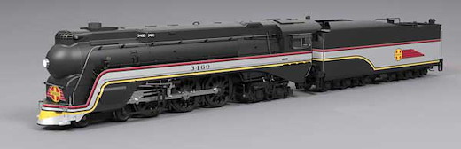 Steam Hudson SND ATSF3460