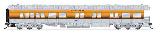 Business Car DRGW 107