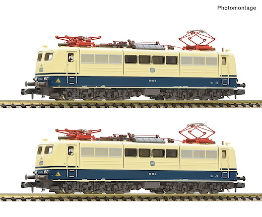2-tlg. Set: Elektrolokomotiven 151 094-0 und 151 117-9, DB