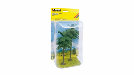 Palmen 15 cm und 19 cm, 2 Stück