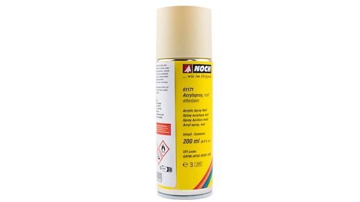 Acrylspray matt, elfenbein