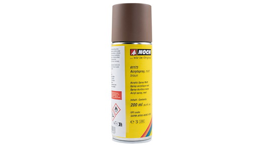 Acrylspray matt, braun