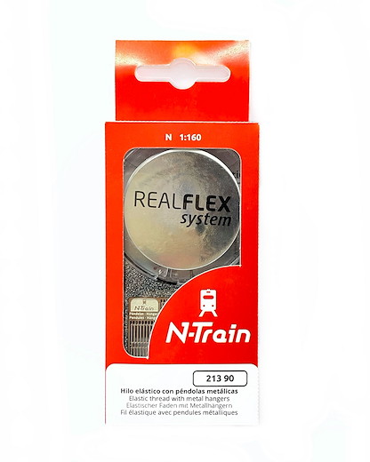 Realflex elastische Faden + Hänger (10 Abschnitte)