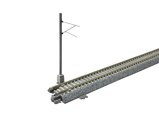 SBB - H-Profilmasten mit FL-140 Ausleger - Unitrack (10 St.)