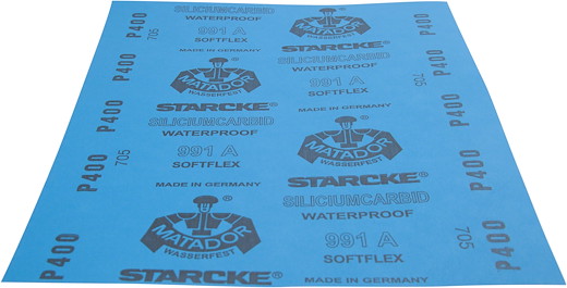 Schleifpapier wasserfest P400