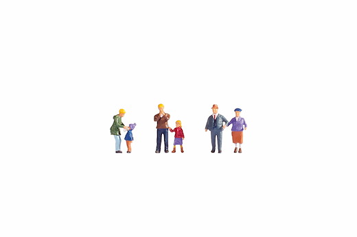 Familie Meier im Winter