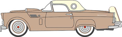 Ford Thunderbird tan/crea