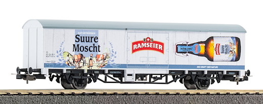 Gedeckter Güterwagen Starke Marken Ramseier BLS VI, Privatbahn