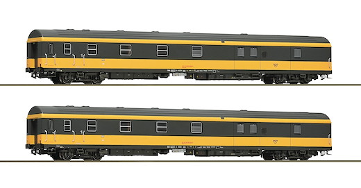 2-tlg. Set: Bahnpostwagen, ÖBB
