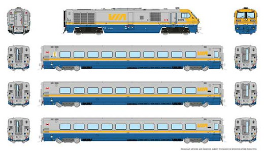 LRC Trainset DC VIA Set 2