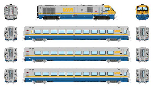 LRC Trainset DCC VIA #1