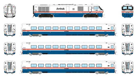 LRC Trainset DCC AMTRK #1