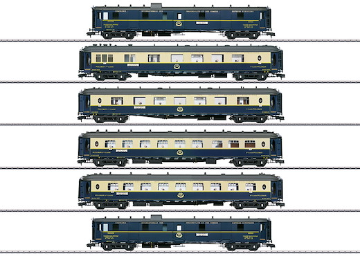 Pullmanwagen-Set EDELWEISS