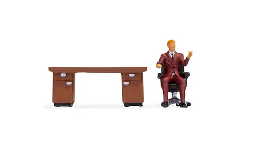 Tiny-Scenes Im Büro