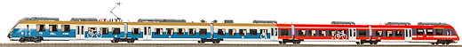Elektrotriebzug BR442 "Talent 2" S-Bahn Rostock DB AG VI 5tlg.